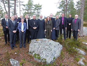 Die Teilnehmenden der Begegnung der ACK in Deutschland mit dem Nationalen Kirchenrat in Finnland, Foto: ACK