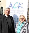Bischof Wiesemann und Bischöfin Wenner 
