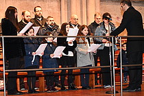 Der Byzantinische Chor der Gemeinde in Köln unter Leitung von Dr. Athanasios Despotis begleitete ebenfalls die Liturgie musikalisch.