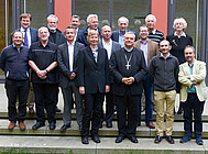 Gruppenbild mit dem ACK-Vorsitzenden, Bischof Wiesemann (Foto: ACK) 