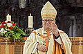 Karl Kardinal Lehmann im Gottesdienst anlässlich seines 80. Geburtstages am 16. Mai 2016 im Mainzer Dom, Foto: epd Bild